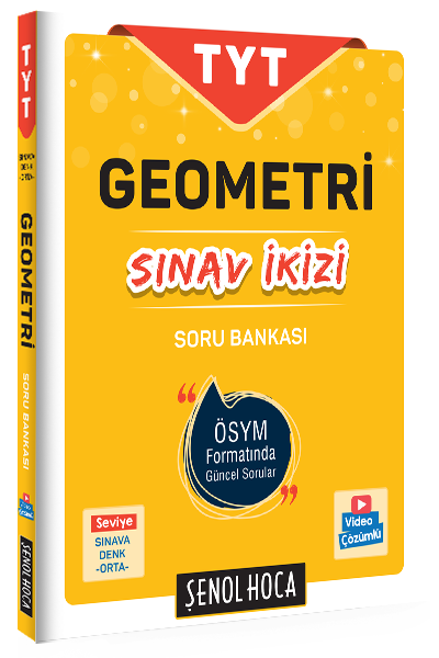 Şenol Hoca - TYT Geometri Sınav İkizi Soru Bankası 2021
