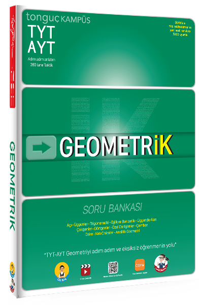 Tonguç Kampüs TYT AYT GeometrİK Soru Bankası